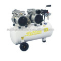 Compressor de ar oilless de baixo nível de ruído dental de 50L 0.55KW